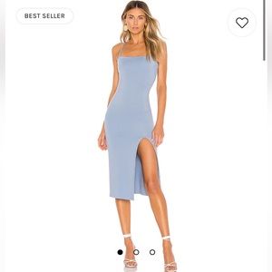 Skylar Midi in Blue Bell Dress